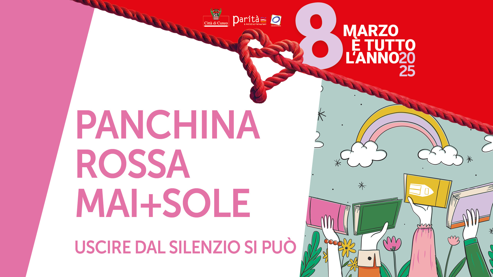 Panchina rossa Mai+sole