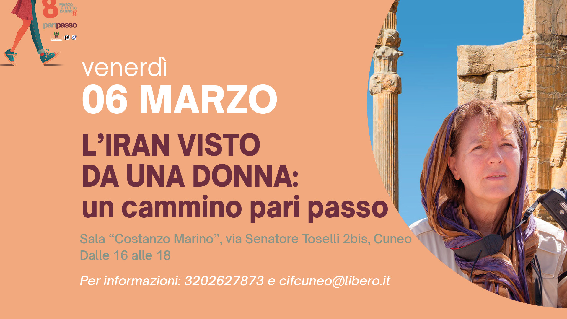 Iran visto da una donna: un cammino pari passo