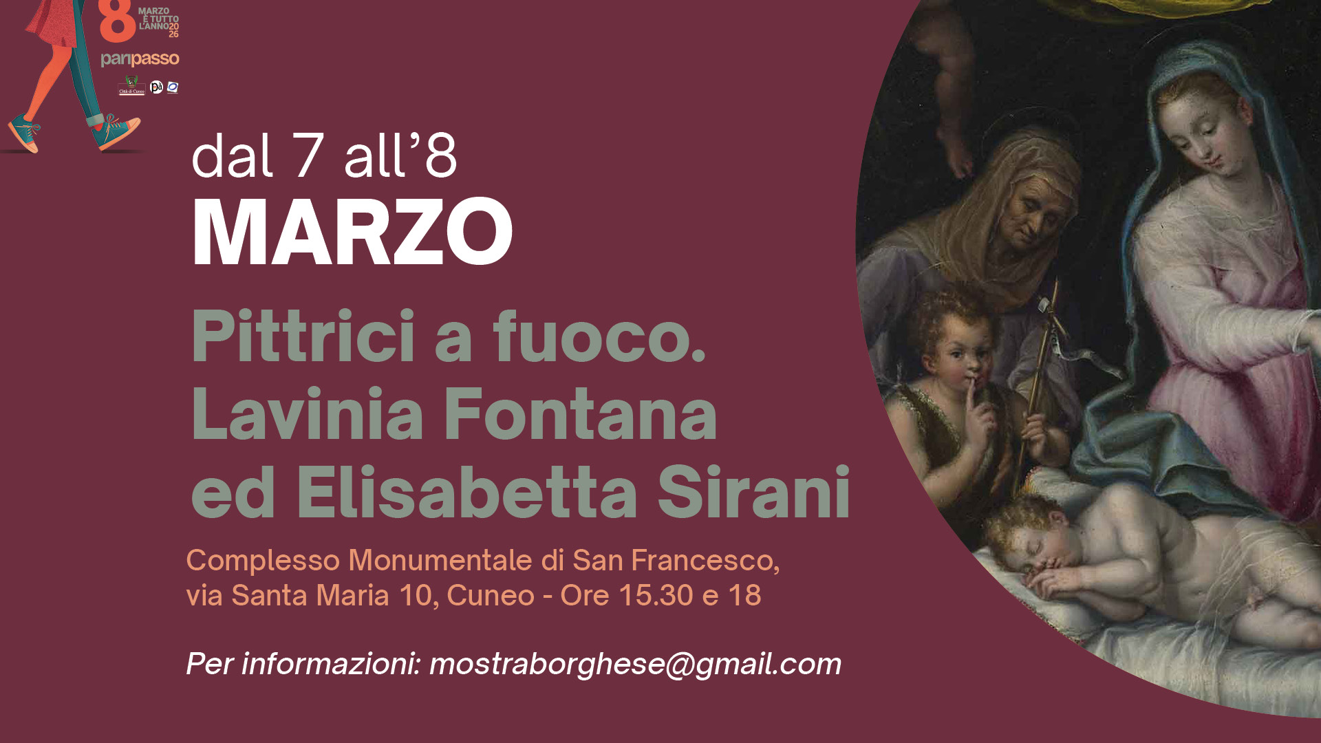 Pittrici a fuoco. Lavinia Fontana ed Elisabetta Sirani