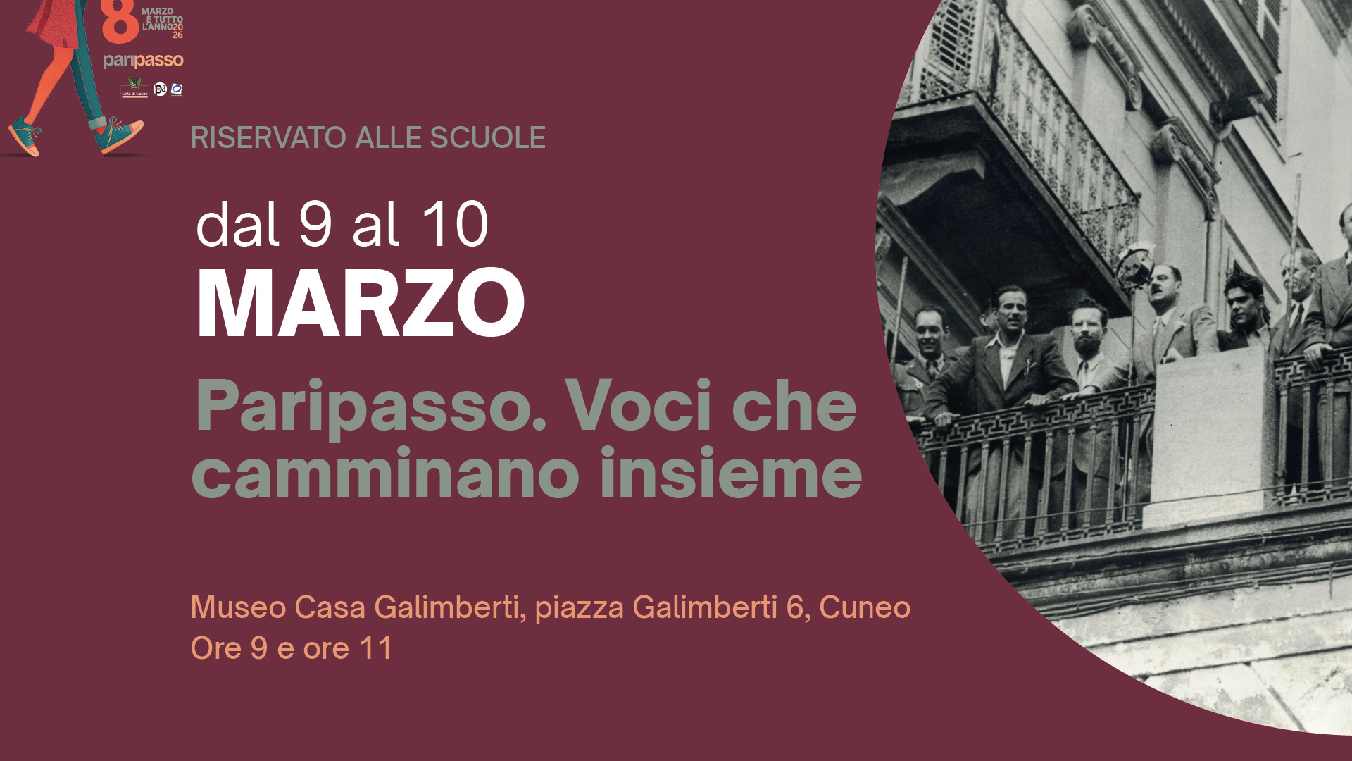 Pari passo. Voci che camminano insieme